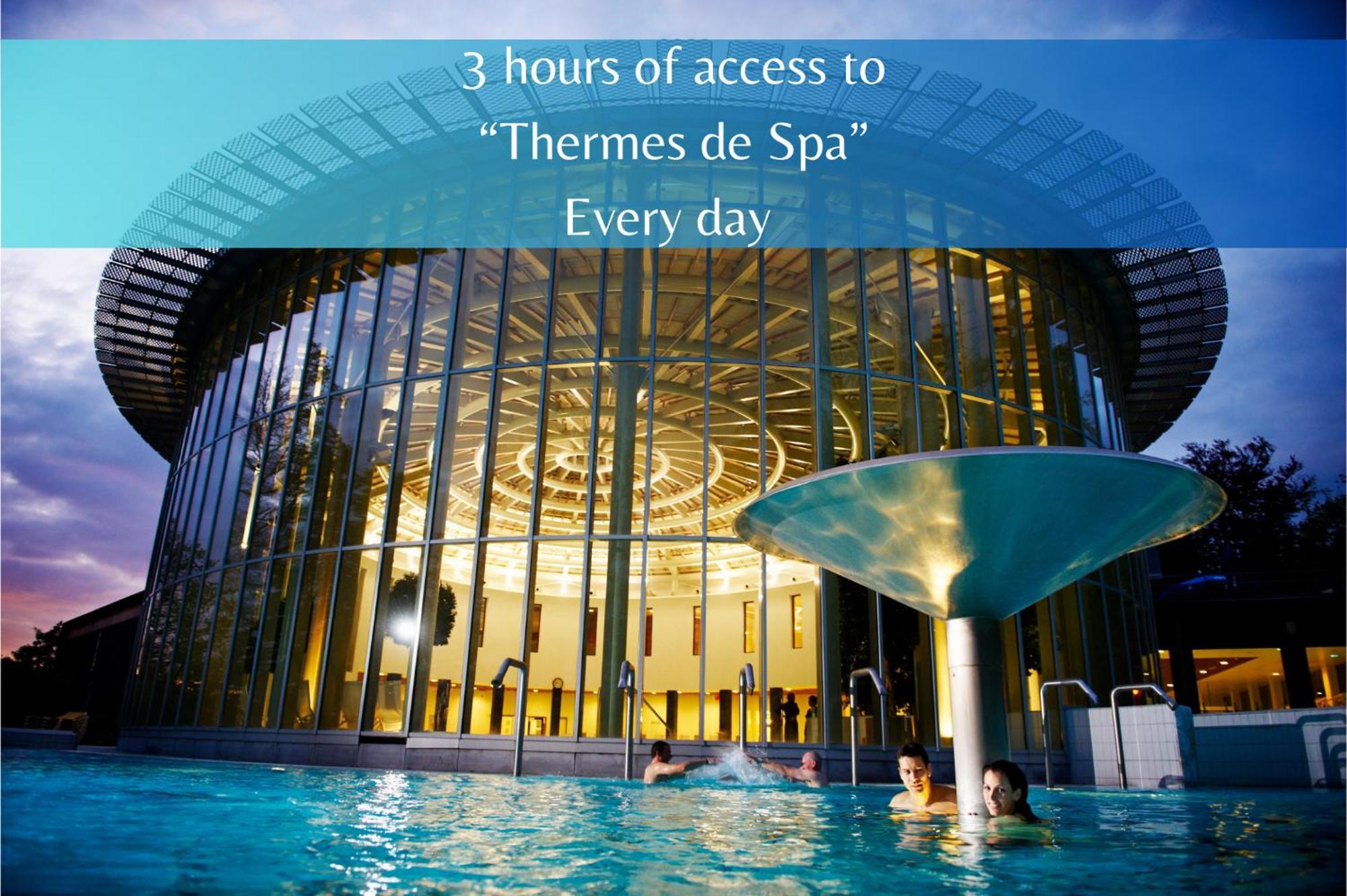 Les Thermes De Spa By La Cour De La Reine Hotel, Suites & Acces Gratuit Au Centre Thermal Bagian luar foto